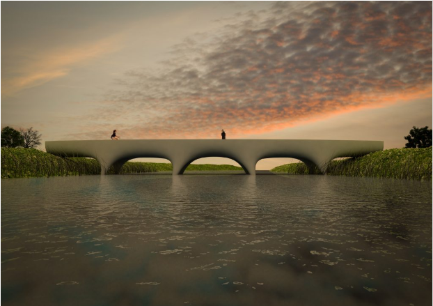 BAM和WEBER BEAMIX正在建造世界上最長的3D打印步行橋