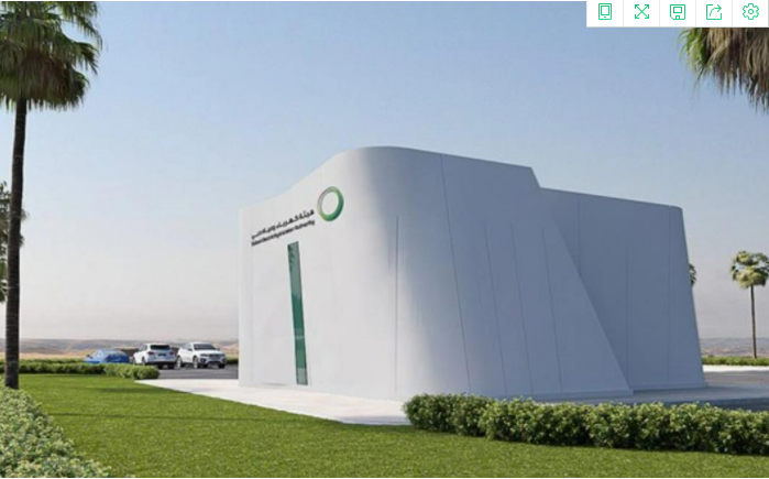迪拜建成一座3D打印的建筑，用于研究3D打印